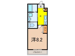 ラ・フォルム宝塚栄町の物件間取画像